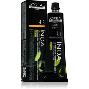 L’Oréal Professionnel Inoa tartós hajfesték ammónia nélkül árnyalat 4.3 60 ml