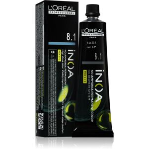 L’Oréal Professionnel Inoa tartós hajfesték ammónia nélkül árnyalat 8.1 60 ml