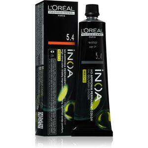 L’Oréal Professionnel Inoa tartós hajfesték ammónia nélkül árnyalat 5.4 60 ml