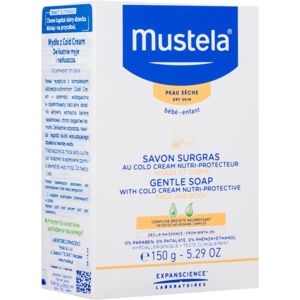 Mustela Bébé Bain finom szappan cold cream