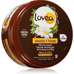 Lovea Tanning Gel Coco intenzív géles krém barnulás elősegítésére 150 ml