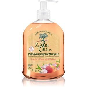 Le Petit Olivier Peach Blossom tápláló folyékony szappan