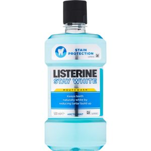 Listerine Stay White szájvíz fehérítő hatással íz Arctic Mint 500 ml