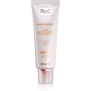RoC Soleil Protect védő fluid nagyon érzékeny bőrre SPF 50 50 ml