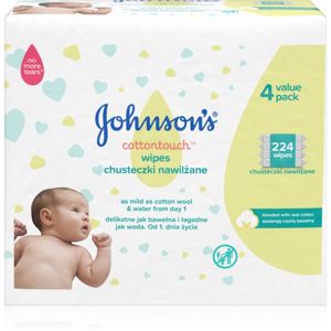 Johnson's Baby Cottontouch finom nedves törlőkendők gyermekeknek
