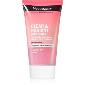 Neutrogena Clear & Radiant frissítő arc peeling 150 ml