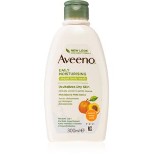 Aveeno Daily Moisturising Yoghurt body wash tápláló tusoló gél Apricot & Yoghurt 300 ml