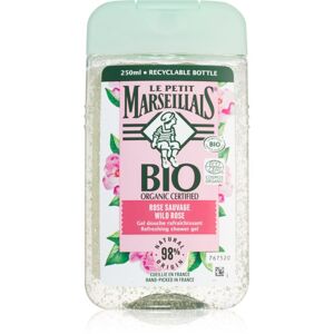 Le Petit Marseillais Wild Rose Bio Organic felfrissítő tusfürdő gél 250 ml