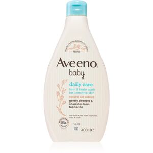 Aveeno Baby Hair&Body Wash sampon gyermekeknek haj és test 400 ml