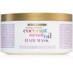 OGX Coconut Miracle Oil mélyen tápláló hajmaszk kókuszolajjal 300 ml