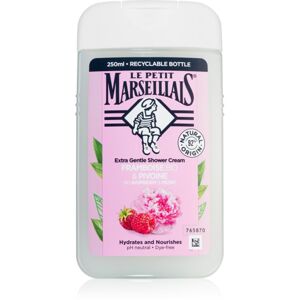 Le Petit Marseillais Raspberry & Peony Bio krémes tusoló gél 250 ml