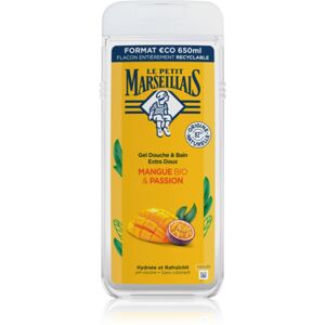 Le Petit Marseillais Bio Mango & Passion Fruit gyengéd tusfürdő gél 650 ml