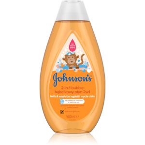Johnson's® Wash and Bath buborékos fürdő és tisztító gél 2 az 1-ben 500 ml