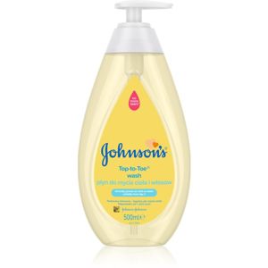Johnson's® Top-to-Toe tisztító gél testre és hajra gyermekeknek születéstől kezdődően 500 ml