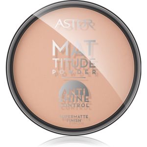 Astor Mattitude Anti Shine mattító púder árnyalat 003 Nude Beige 14 g
