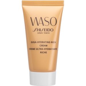 Shiseido Waso Giga-Hydrating Rich Cream gazdag hidratáló krém normál és száraz bőrre 30 ml