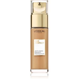 L’Oréal Paris Age Perfect öregedésgátló, ragyogást adó alapozó árnyalat 380 Golden Honey 30 ml