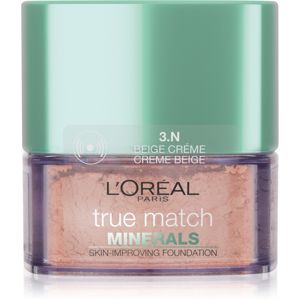 L’Oréal Paris True Match Minerals púderes make-up árnyalat 3.N Creme Beige 10 g