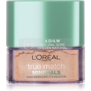 L’Oréal Paris True Match Minerals púderes make-up árnyalat 4.D/4.W Golden Natural 10 g