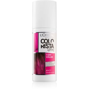 L’Oréal Paris Colorista Spray hajfesték spray -ben árnyalat Hot Pink 75 ml