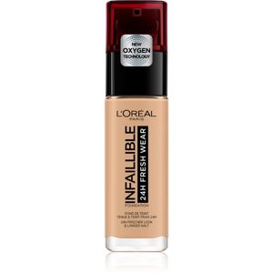 L’Oréal Paris Infaillible 32H Fresh Wear hosszan tartó folyékony make-up árnyalat 140 Golden Beige 30 ml