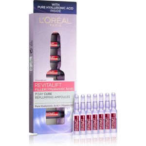 L’Oréal Paris Revitalift Filler töltő hialuronsav szérum ampullákban 7x1,3 ml