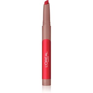 L’Oréal Paris Infaillible Matte Lip Crayon rúzsceruza matt hatással árnyalat 111 Little Chili 2.5 g