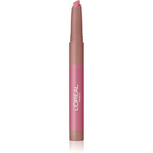 L’Oréal Paris Infaillible Matte Lip Crayon rúzsceruza matt hatással árnyalat 102 Caramel Blondie 2.5 g