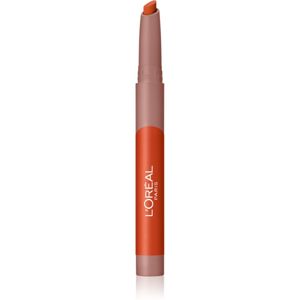 L’Oréal Paris Infaillible Matte Lip Crayon rúzsceruza matt hatással árnyalat 106 Mon Cinnamon 2.5 g