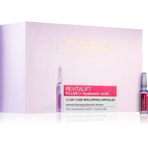L’Oréal Paris Revitalift Filler arc kúra a bőr hidratálásáért és feszességéért 28 db