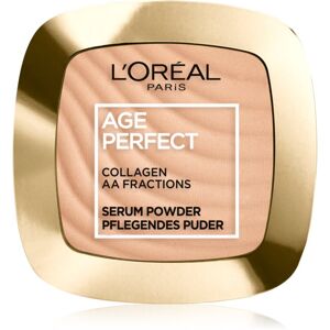 L’Oréal Paris Age Perfect hosszan tartó fixáló púder hidratáló hatással árnyalat 02 Light To Medium 9 g