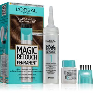 L’Oréal Paris Magic Retouch Permanent tonizáló festék a lenőtt hajra applikátorral árnyalat 6 LIGHT BROWN