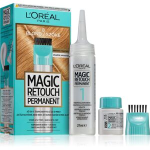 L’Oréal Paris Magic Retouch Permanent tonizáló festék a lenőtt hajra applikátorral árnyalat 8 BLOND
