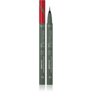 L’Oréal Paris Infaillible Grip 36h Micro-Fine liner széles applikátorú szemhéjtus árnyalat 05 Sage Green 0,4 g