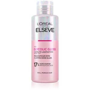 L’Oréal Paris Elseve Glycolic Gloss haj maszk a sérült haj kisimítására és helyreállítására 200 ml