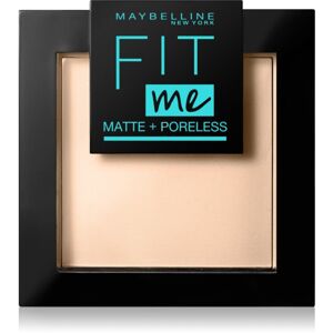 Maybelline Fit Me! Matte+Poreless mattító púder árnyalat 220 Natural Beige 9 g