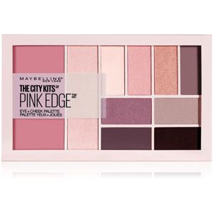 Maybelline The City Kits™ Pink Edge multifunkciós arc paletta az arcra és a szemekre 16 g