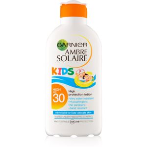 Garnier Ambre Solaire Kids napvédő tej gyermekeknek SPF 30 200 ml