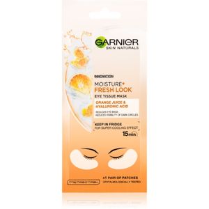 Garnier Skin Naturals Moisture+ Fresh Look energizáló textilmaszk szemkörnyékre 6 g