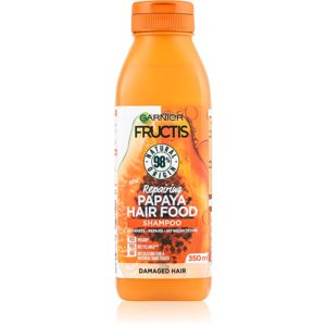 Garnier Fructis Papaya Hair Food regeneráló sampon a károsult hajra 350 ml