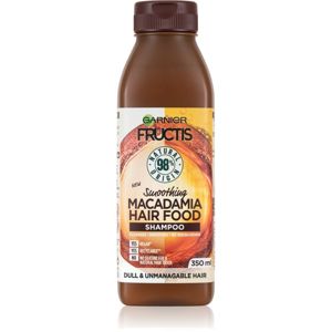 Garnier Fructis Macadamia Hair Food regeneráló sampon a károsult hajra 350 ml