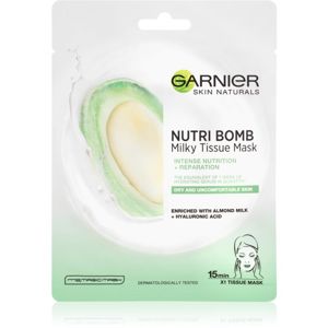 Garnier Skin Naturals Nutri Bomb tápláló gézmaszk száraz bőrre 32 g