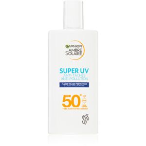 Garnier Ambre Solaire Super UV napozó fluid az arcra 50+ 40 ml