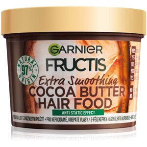 Garnier Fructis Cocoa Butter Hair Food tápláló hajmaszk kakaóvajjal 390 ml