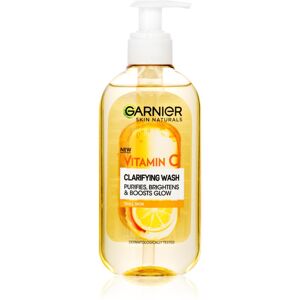 Garnier Skin Naturals Vitamin C Fényesítő tisztító gél az arcra 200 ml