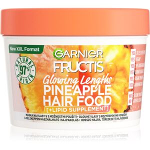 Garnier Fructis Pineapple Hair Food haj maszk a töredezett hajvégekre 400 ml