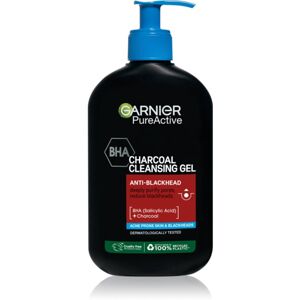 Garnier Pure Active Charcoal tisztító gél a mitesszerek ellen 250 ml