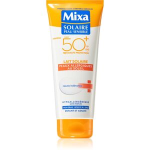 MIXA Sun napozó krém az érzékeny és allergiás bőrre SPF 50+ 200 ml