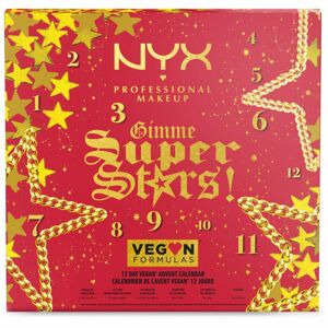 NYX Professional Makeup Gimme SuperStars! 12 Days Vegan Calendar ádventi naptár vegán