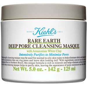 Kiehl's Rare Earth Deep Pore Cleansing Mask mélyen tisztító maszk a pórusok méretének csökkentésére 125 ml